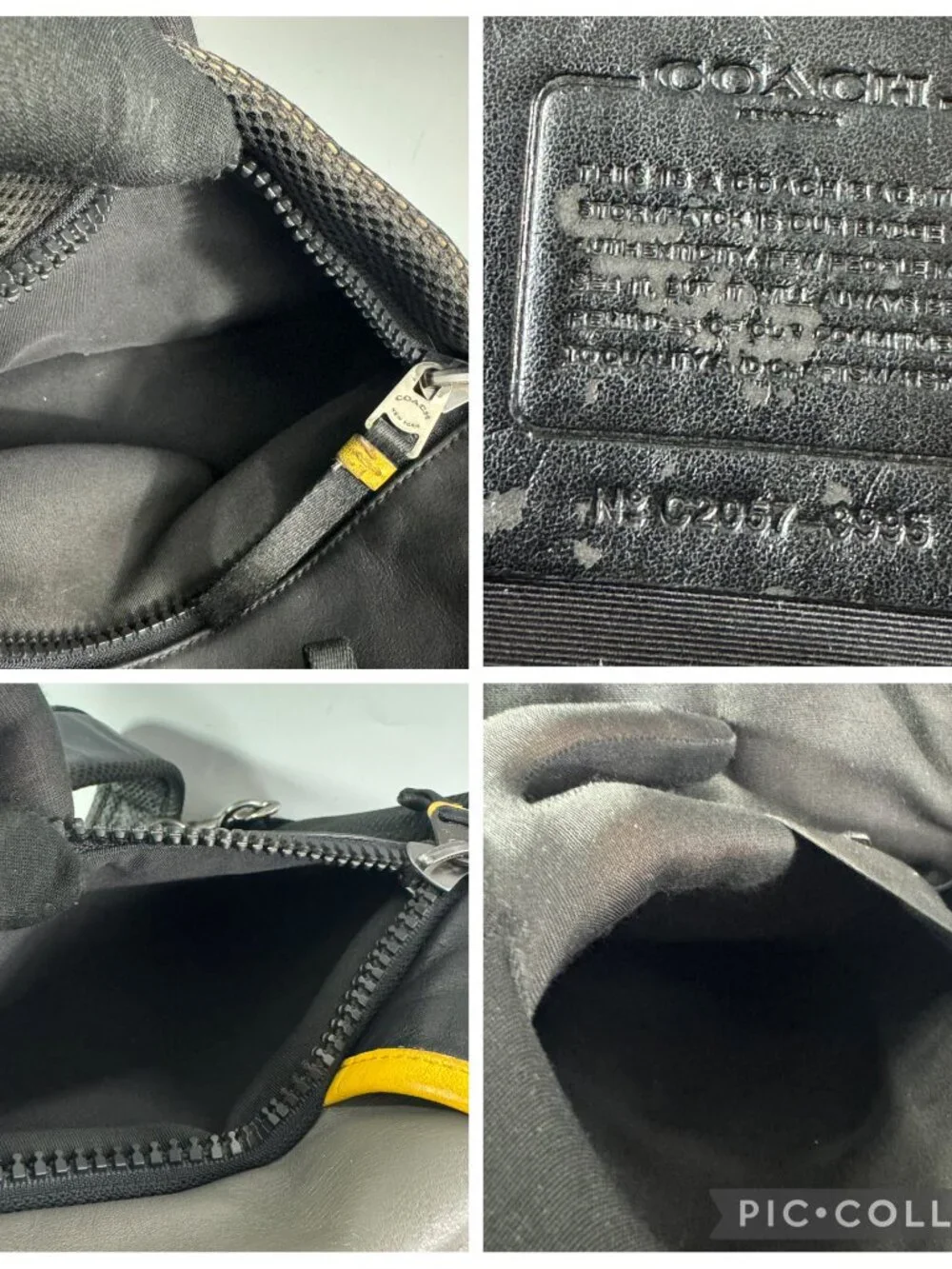 Authentic Coach #3995 Edge Backpack with Camo Print